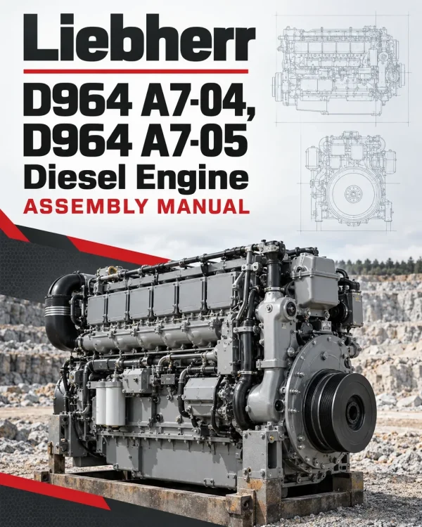 Liebherr D964 A7-04, D964 A7-05 Diesel Engine Assembly Manual Liebherr D964 A7-04, D964 A7-05 Diesel Engine Assembly Manual