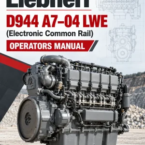 Liebherr D944 A7–04 LWE (Electronic Common Rail) Engine Operators Manual