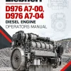Liebherr D976 A7-00, D976 A7-04 Diesel Engine Operators Manual Liebherr D976 A7-00, D976 A7-04 Diesel Engine Operators Manual