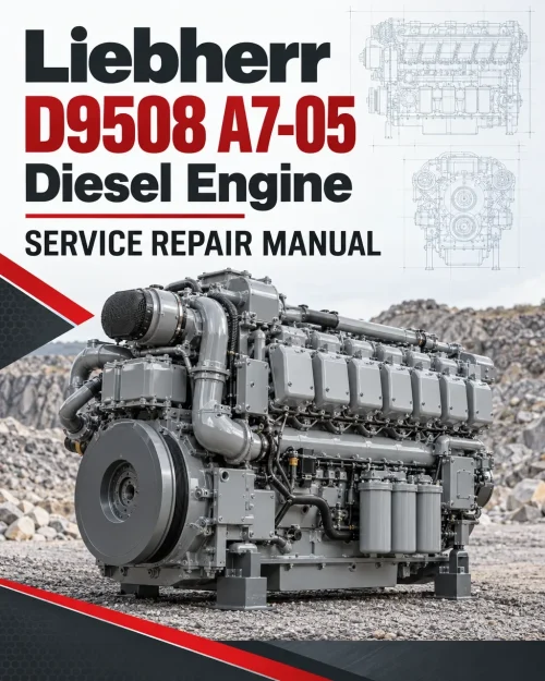 Liebherr D9508 A7-05 Diesel Engine Service Repair Manual Liebherr D9508 A7-05 Diesel Engine Service Repair Manual