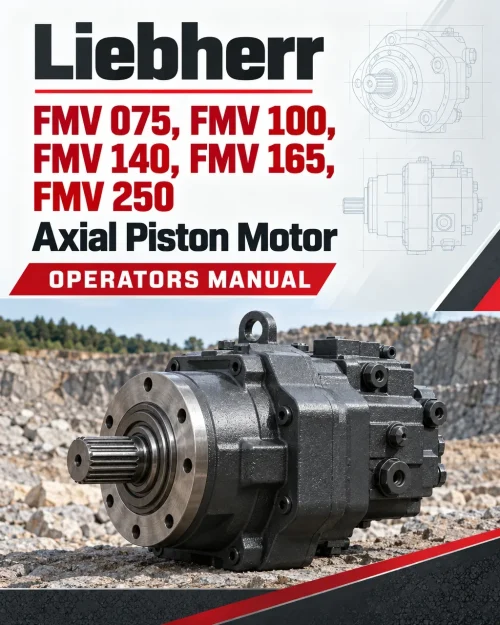 Liebherr FMV 075, FMV 100, FMV 140, FMV 165, FMV 250 Axial Piston Motor Operators Manual Liebherr FMV 075, FMV 100, FMV 140, FMV 165, FMV 250 Axial Piston Motor Operators Manual