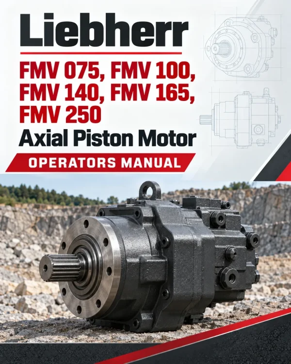 Liebherr FMV 075, FMV 100, FMV 140, FMV 165, FMV 250 Axial Piston Motor Operators Manual Liebherr FMV 075, FMV 100, FMV 140, FMV 165, FMV 250 Axial Piston Motor Operators Manual