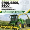 John Deere 9700, 9800, 9900 Self-Propelled Forage Harvesters Service Repair Manual
