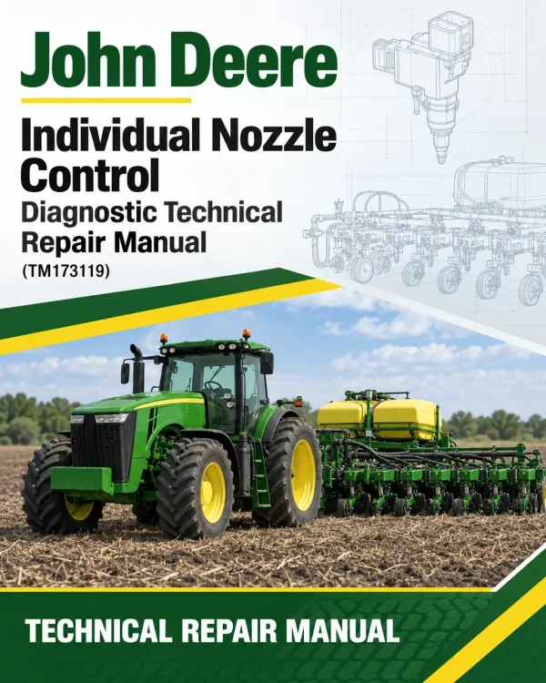 John Deere Individual Nozzle Control, Diagnostic Technical Repair Manual (TM173119) John Deere Individual Nozzle Control, Diagnostic Technical Repair Manual (TM173119)