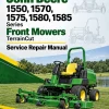 John Deere 1550, 1570, 1575, 1580, 1585 Series Front Mowers TerrainCut Service Repair Manual John Deere 1550, 1570, 1575, 1580, 1585 Series Front Mowers TerrainCut Service Repair Manual