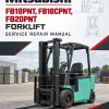 Mitsubishi FB18PNT, FB18CPNT, FB20PNT Forklift Service Manual
