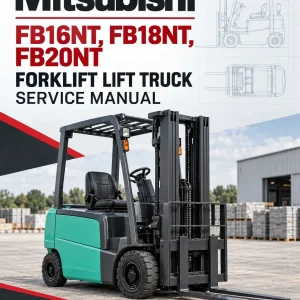 Mitsubishi FB16NT, FB18NT, FB20NT Forklift Lift Truck Service Manual Mitsubishi FB16NT, FB18NT, FB20NT Forklift Lift Truck Service Manual