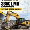 Caterpillar CAT 365C L MH Excavator Service Repair Manual (GWC00001 and up)