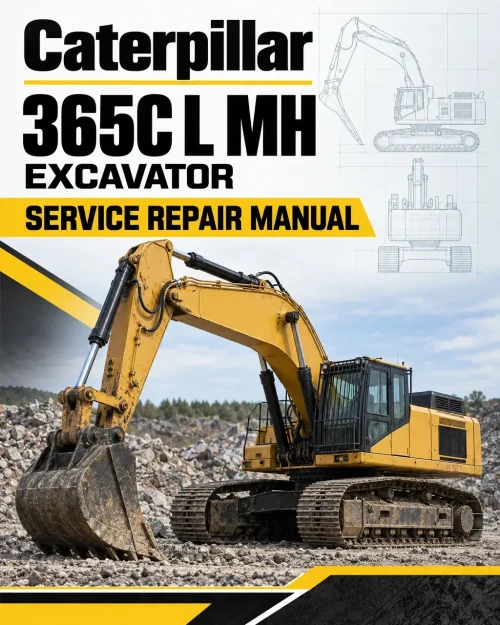 Caterpillar CAT 365C L MH Excavator Service Repair Manual (GWC00001 and up)