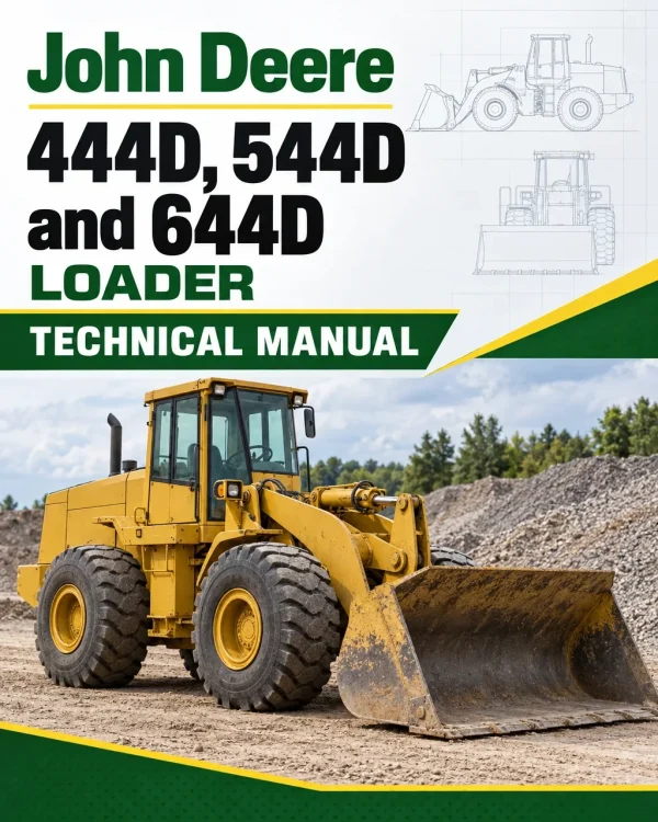 John Deere 444D, 544D and 644D Loader Technical Manual (TM1341) John Deere 444D, 544D and 644D Loader Technical Manual (TM1341)