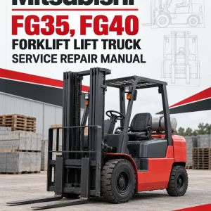Mitsubishi FG35, FG40 Forklift Lift Truck Service Manual Mitsubishi FG35, FG40 Forklift Lift Truck Service Manual