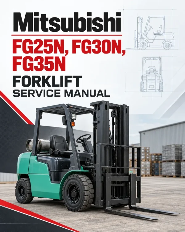 Mitsubishi FG25N, FG30N, FG35N Forklift Service Manual Mitsubishi FG25N, FG30N, FG35N Forklift Service Manual