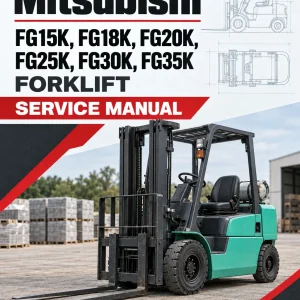 Mitsubishi FG15K, FG18K, FG20K, FG25K, FG30K, FG35K Forklift Service Manual Mitsubishi FG15K, FG18K, FG20K, FG25K, FG30K, FG35K Forklift Service Manual