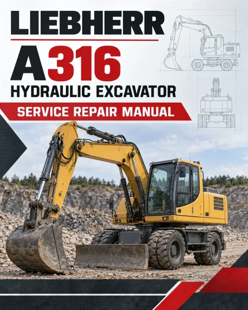 Liebherr A316 Hydraulic Excavator Service Repair Manual Liebherr A316 Hydraulic Excavator Service Repair Manual