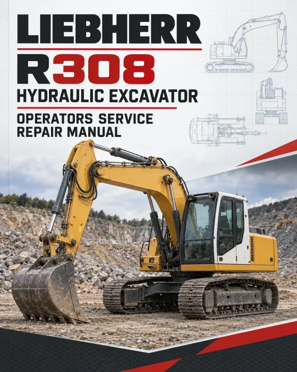 Liebherr R308 Hydraulic Excavator Operators Service Repair Manual Liebherr R308 Hydraulic Excavator Operators Service Repair Manual