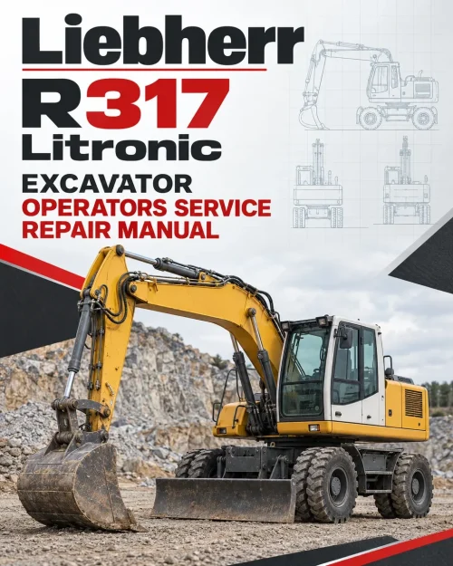Liebherr R317 Litronic Excavator Operators Service Repair Manual Liebherr R317 Litronic Excavator Operators Service Repair Manual