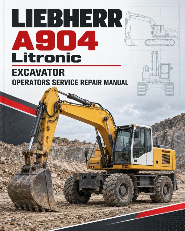 Liebherr A904 Litronic Excavator Operators Service Repair Manual Liebherr A904 Litronic Excavator Operators Service Repair Manual