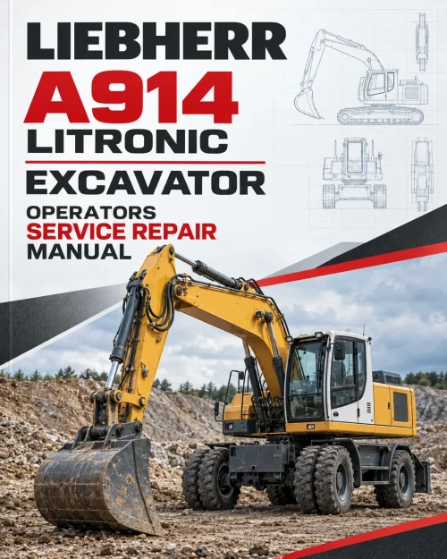 Liebherr A914 Litronic Excavator Operators Service Repair Manual Liebherr A914 Litronic Excavator Operators Service Repair Manual