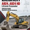 Liebherr A924, A924 HD Litronic Excavator Operators Service Repair Manual Liebherr A924, A924 HD Litronic Excavator Operators Service Repair Manual