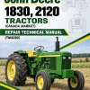 John Deere 1830, 2120 Tractors (Canada Market) Repair Technical Manual (TM4282)