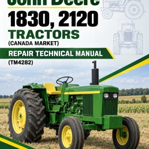 John Deere 1830, 2120 Tractors (Canada Market) Repair Technical Manual (TM4282)