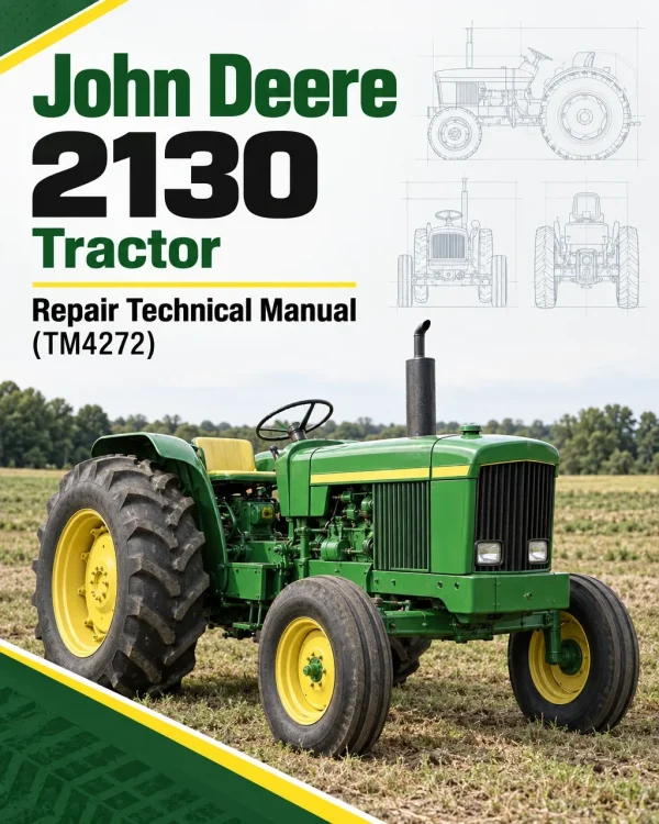 John Deere 2130 Tractor Repair Technical Manual (TM4272)