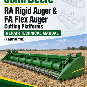 John Deere RA Rigid Auger & FA Flex Auger Cutting Platforms Repair Technical Manual (TM810718) John Deere RA Rigid Auger & FA Flex Auger Cutting Platforms Repair Technical Manual (TM810718)