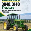 John Deere 3040, 3140 Tractors Repair Technical Manual (TM4379)