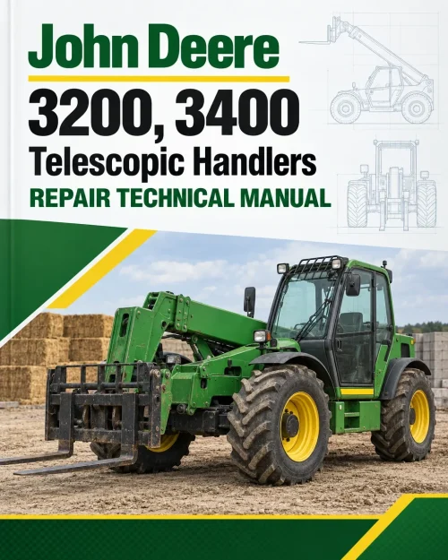 John Deere 3200, 3400 Telescopic Handlers Repair Technical Manual (TM4626) John Deere 3200, 3400 Telescopic Handlers Repair Technical Manual (TM4626)
