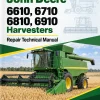 John Deere 6610, 6710, 6810, 6910 Harvesters Repair Technical Manual (TM4489)