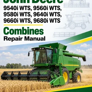 John Deere 9540i WTS, 9560i WTS, 9580i WTS, 9640i WTS, 9660i WTS, 9680i WTS Combines Repair Manual