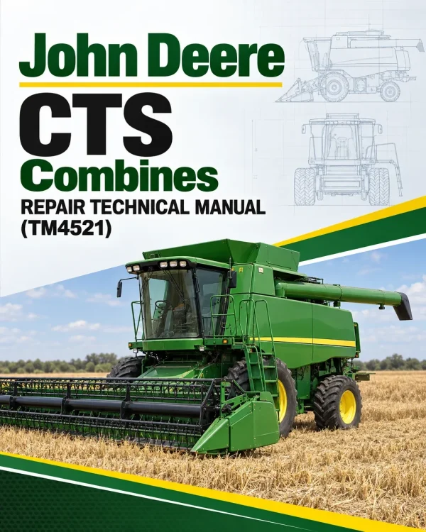 John Deere CTS Combines Repair Technical Manual (TM4521) John Deere CTS Combines Repair Technical Manual (TM4521)