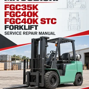 Mitsubishi FGC35K, FGC40K, FGC40K STC Forklift Service Manual Mitsubishi FGC35K, FGC40K, FGC40K STC Forklift Service Manual