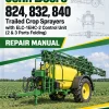 John Deere 824, 832, 840 Trailed Crop Sprayers with ELC-1EHC-2 Control Unit(2 & 3 Parts Folding) Repair Manual John Deere 824, 832, 840 Trailed Crop Sprayers with ELC-1EHC-2 Control Unit(2 & 3 Parts Folding) Repair Manual