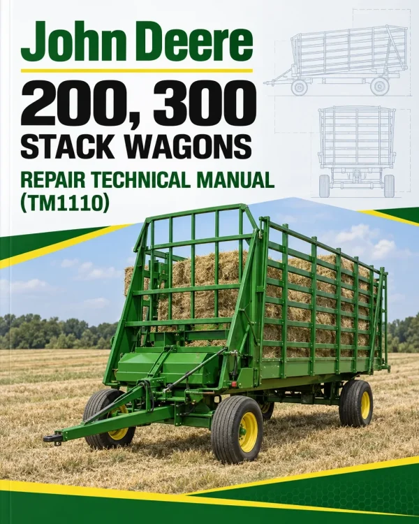 John Deere 200, 300 Stack Wagons Repair Technical Manual (TM1110) John Deere 200, 300 Stack Wagons Repair Technical Manual (TM1110)