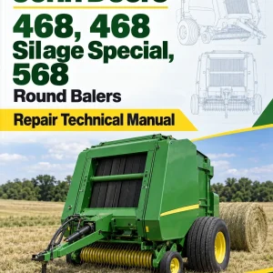 John Deere 468, 468 Silage Special, 568 Round Balers Repair Technical Manual (TM1035)