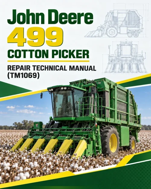 John Deere 499 Cotton Picker Repair Technical Manual (TM1069)