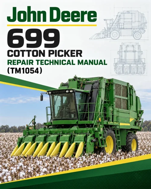 John Deere 699 Cotton Picker Repair Technical Manual (TM1054) John Deere 699 Cotton Picker Repair Technical Manual (TM1054)