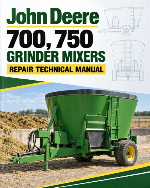 John Deere 700, 750 Grinder Mixers Repair Technical Manual (TM1079) John Deere 700, 750 Grinder Mixers Repair Technical Manual (TM1079)