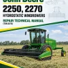 John Deere 2250, 2270 Hydrostatic Windrowers Repair Technical Manual (TM1078)