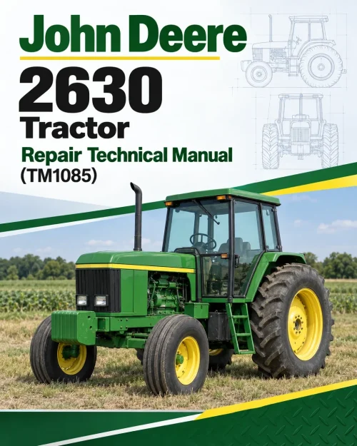 John Deere 2630 Tractor Repair Technical Manual (TM1085) John Deere 2630 Tractor Repair Technical Manual (TM1085)