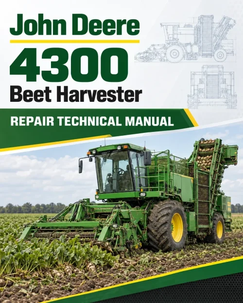John Deere 4300 Beet Harvester Repair Technical Manual (TM1120) John Deere 4300 Beet Harvester Repair Technical Manual (TM1120)