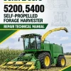 John Deere 5200, 5400 Self-Propelled Forage Harvester Repair Technical Manual (TM1066)