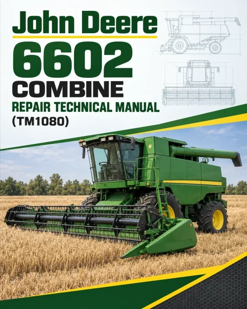 John Deere 6602 Combine Repair Technical Manual (TM1080) John Deere 6602 Combine Repair Technical Manual (TM1080)