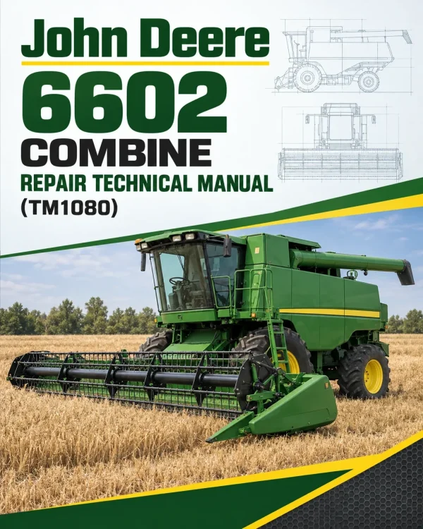 John Deere 6602 Combine Repair Technical Manual (TM1080) John Deere 6602 Combine Repair Technical Manual (TM1080)