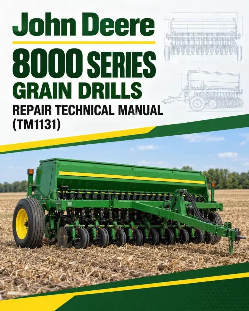John Deere 8000 Series Grain Drills Repair Technical Manual (TM1131) John Deere 8000 Series Grain Drills Repair Technical Manual (TM1131)