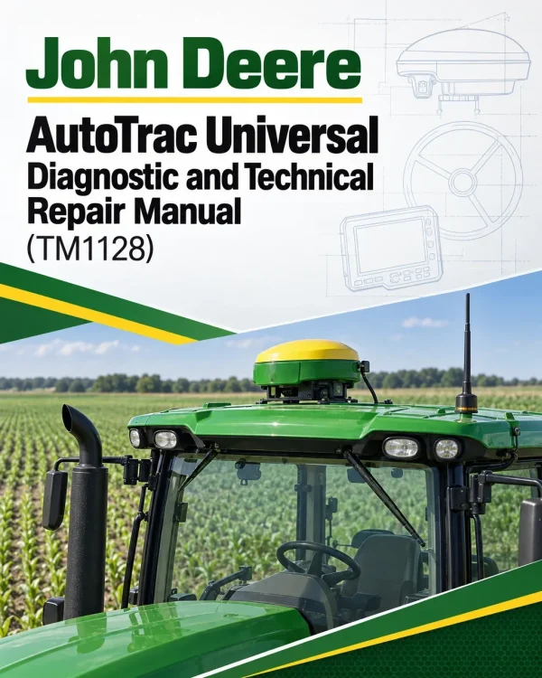 John Deere AutoTrac Universal Diagnostic and Technical Repair Manual (TM1128) John Deere AutoTrac Universal Diagnostic and Technical Repair Manual (TM1128)