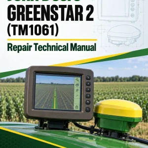 John Deere GREENSTAR 2 Repair Technical Manual (TM1061)