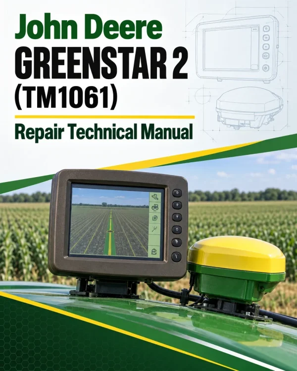 John Deere GREENSTAR 2 Repair Technical Manual (TM1061) John Deere GREENSTAR 2 Repair Technical Manual (TM1061)