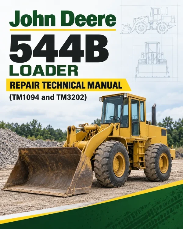 John Deere 544B Loader Repair Technical Manual (TM1094 and TM3202) John Deere 544B Loader Repair Technical Manual (TM1094 and TM3202)